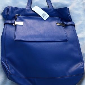 Large Blue French Connection Bag